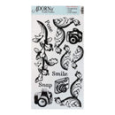 Carolee's Creations Adorn It Clear Stickers - Smile*