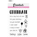Studio Light Clear Stamp Nr. 521, Celebrate*