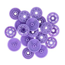 Bohin Finger Snap Fasteners 13mm (1/2") 8 Sets - Mauve*