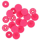 Bohin Finger Snap Fasteners 13mm (1/2") 8 Sets - Fuchsia*