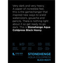 Stonehenge Aqua Coldpress 5x7 Black 140lb*