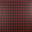 Scenic Route Paper Co. Harlequin Cabernet and Black S/sided Cardstock 12x12 Single Sheet Paper*