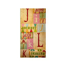 Scenic Route Cardstock Stickers - Monogram - I,J,K,L*