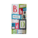 Scenic Route Cardstock Stickers - Cape Town Monogram - A,B,C,D*