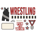 Simple Stories Simple Pages Page Pieces - Wrestling*