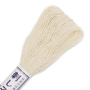 Olympus Sashiko Cotton Thread 22yd - Solid - Off White*