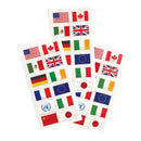 Paper House Decorative Stickers World Flags