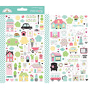 Dooblebug Mini Cardstock Stickers 2 pack - My Happy Place Icons*