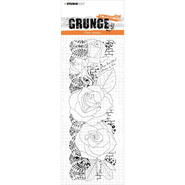 Studio Light Grunge Clear Stamp Nr. 202, Roses*