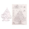 Poppy Crafts Cutting Dies & Stamp Set #84 - Oh Christmas Tree