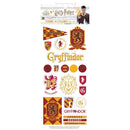 Paper House Faux Enamel Stickers 8"X3" - Gryffindor House Pride*