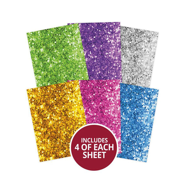 Hunkydory Stickables A5 Self-Adhesive Papers - Glitter