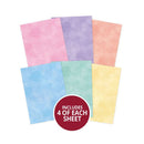 Hunkydory Stickables A5 Self-Adhesive Papers - Watercolour*