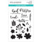 Spellbinders Clear Acrylic Stamps 4 x 6 inch - Love Never Fails*