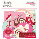 Simple Stories Sweet Talk Bits & Pieces Die-Cuts 39 pack  Journal Bits*