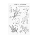 My Favorite Things Clear 4"x6" Stamp Set - Sweetest Safari Set
