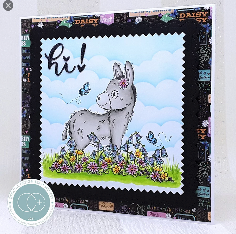 Craft Consortium A5 Clear Stamps - Donkey, Bluebells & Buttercups*