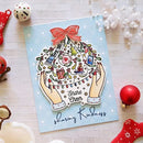 Pinkfresh Studio Clear Stamp Set 4 inchX6 inch - Share Cheer*