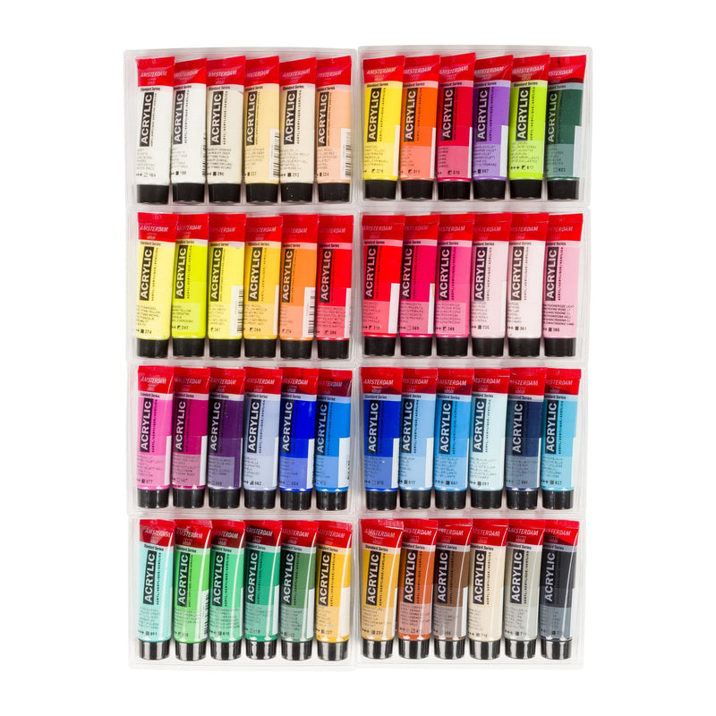 Amsterdam - 20ml General Selection Acrylic Paint Set - 48 Pack*