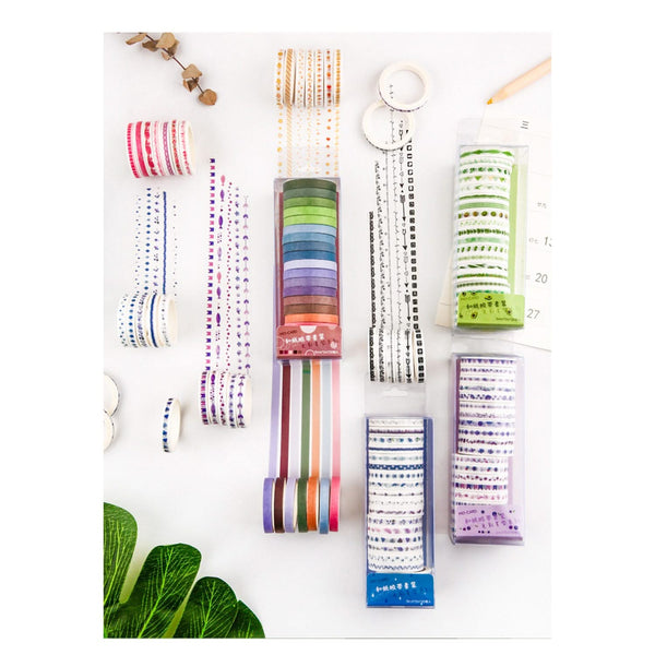 Poppy Crafts Washi Tape 20 Pack - Berry*