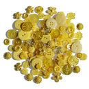 Buttons Galore Treasure Box - Citrus Splash