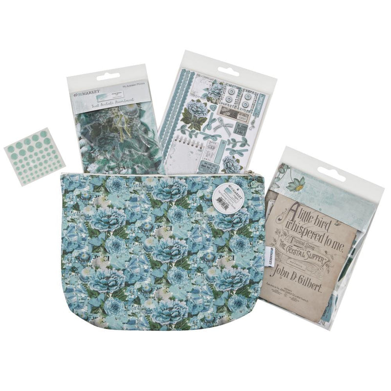 49 And Market Colour Swatch: Teal Essentials Project Bundle