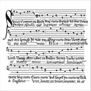 Crafter's Workshop Template 12"x 12" - Medieval Music*