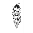 Crafter's Workshop Slimline Stencil 4"x 9" - Ice Cream Cone*