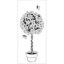 Crafter's Workshop Slimline Stencil 4"X9" - Weeping Hibiscus*