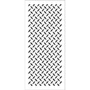 Crafter's Workshop Slimline Stencil 4"X9" - Diamond Plate*