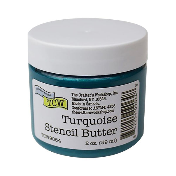 Crafter's Workshop Stencil Butter 2oz - Turquoise