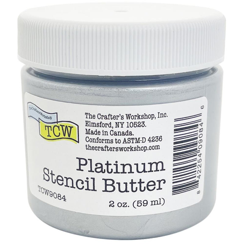 Crafter's Workshop Stencil Butter 2oz - Platinum