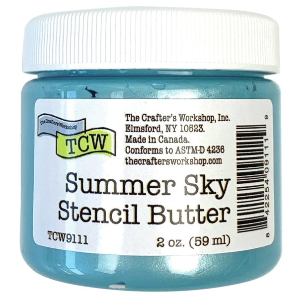 Crafter's Workshop Stencil Butter 2oz - Summer Sky