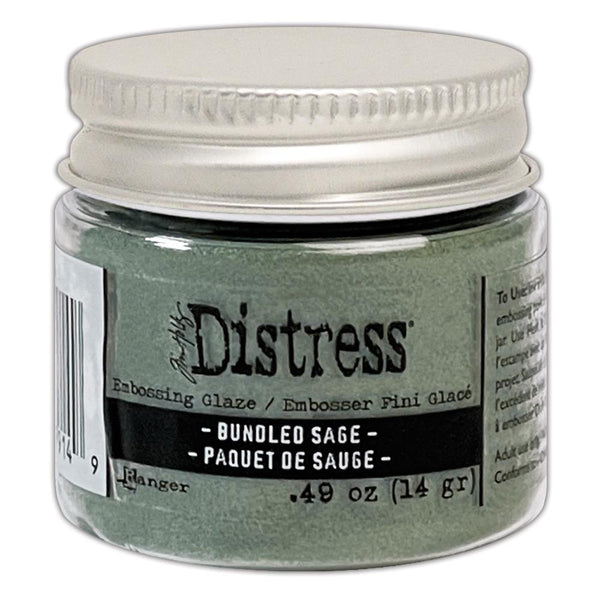 Tim Holtz Distress Embossing Glaze - Bundled Sage