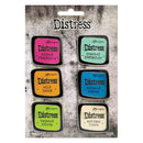 Tim Holtz Distress Enamel Collector Pin Set 6 pack  Set 1*