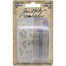 Tim Holtz Idea-Ology Linen Tape 1"x 3yd 2 pack - Agenda