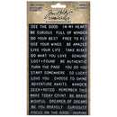 Tim Holtz Idea-Ology Sentiments Label Stickers 64 pack  Thoughts