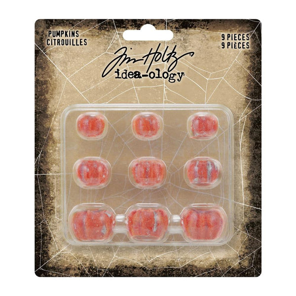 Tim Holtz - Idea-Ology Mini Pumpkins - 9 pack*