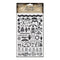 Tim Holtz - Idea-Ology Remnant Rubs Rub-Ons 4.75"x 7.75" 2 pack - Halloween*