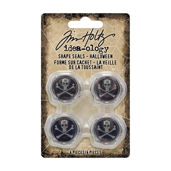 Tim Holtz - Idea-Ology Metal Shape Seals 4 pack - Halloween*