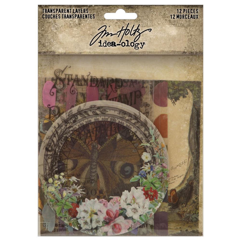 Tim Holtz - Idea-Ology Transparent Layers 12 pack*