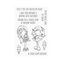 My Favorite Things Clear 4" x 6" Stamp Set - Double Scoop Of Cute*