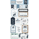 Echo Park Winter Chipboard 6"x 13" - Phrases*