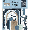 Echo Park Cardstock Ephemera 33 pack - Frames & Tags, Winter*