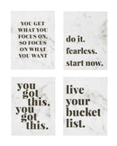 Teresa Collins Art Print Set 6in x 8in  - Marble*