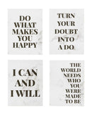 Teresa Collins Art Print Set 6in x 8in  - Marble*