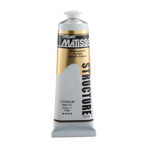 Matisse Structure Paint 75mL - Titanium White