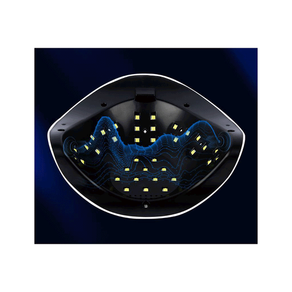 Universal Crafts UV LED Lamp Smart Sensor- 168w - For Resin / Nail - Rose Gold