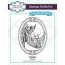 Creative Expressions Rubber Stamp By Sue Wilson - Rhino*