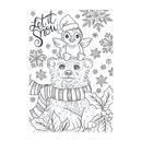 Creative Expressions Designer Boutique Clear Stamp 4" x 6" - Snow Buddies*